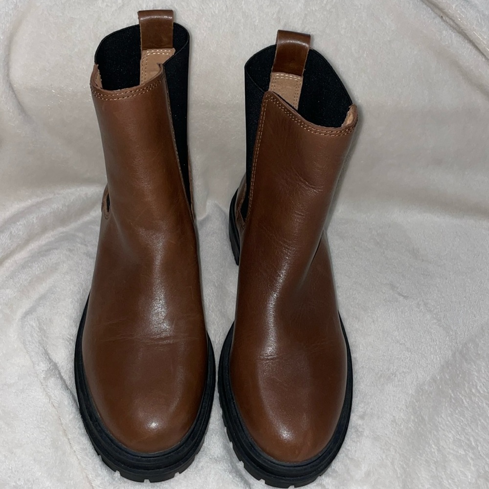 NEW NWOT Madewell The Wyckoff Chelsea Lugsole Boot